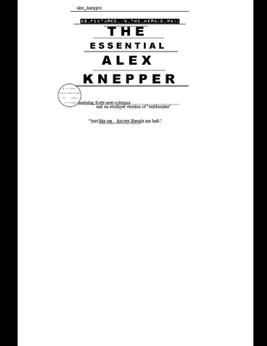 The Essential Alex Knepper