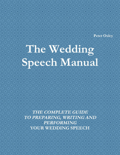 The Wedding Speech Manual