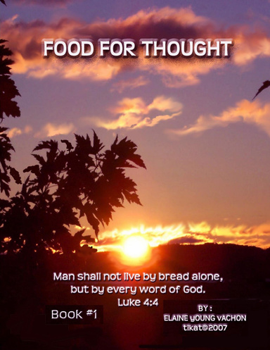 FOOD FOR THOUGHT BOOK # 1