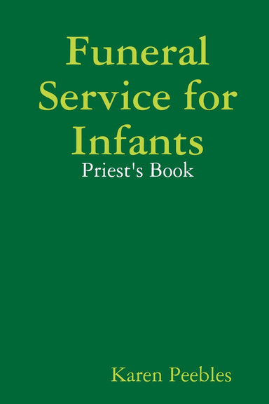 Funeral Service for Infants - Priest's Book