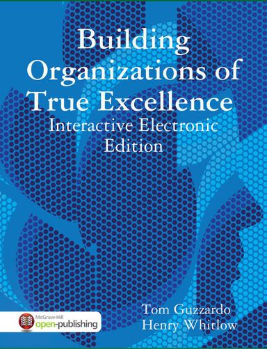 Building Organizations of True Excellence 3rd Ed.