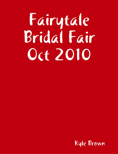 Fairytale Bridal Fair Oct 2010
