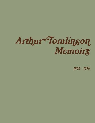 Arthur Tomlinson's memoirs