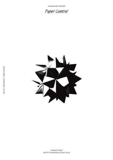 Haegue Yang—Paper Control