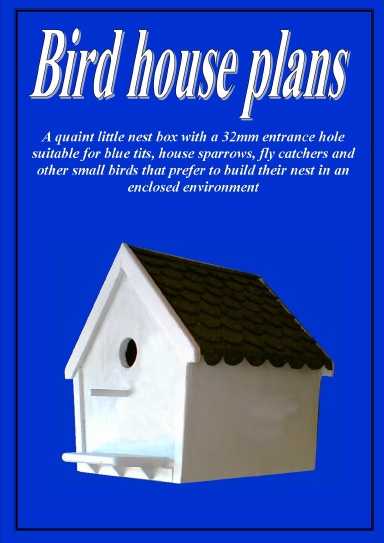 Bird house plans