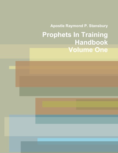Prophets In Training Handbook