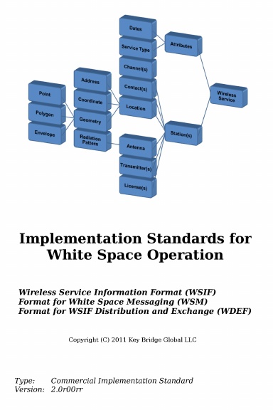 Wireless Service Information Format (WSIF)
