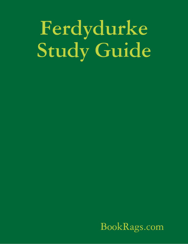 Ferdydurke Study Guide