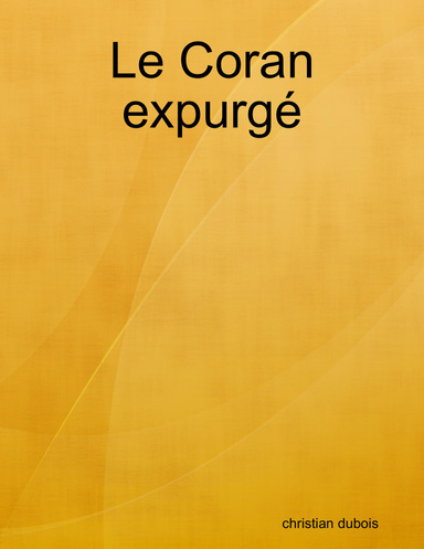 Le Coran expurgé