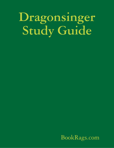 Dragonsinger Study Guide