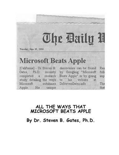 Microsoft Beats Apple