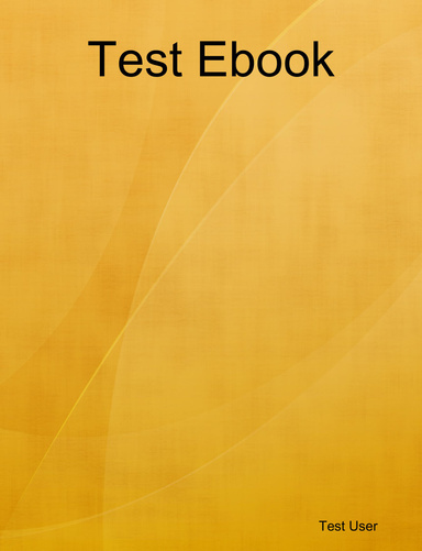 Test Ebook