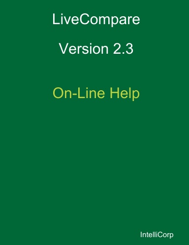 LiveCompare 2.3 On-Line Help