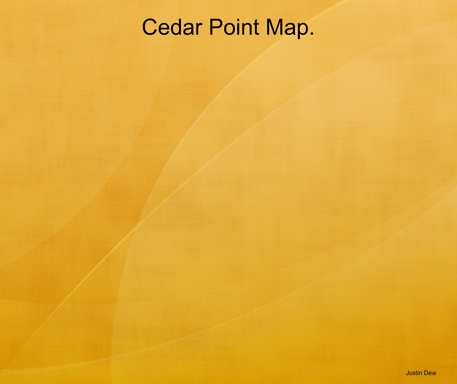 Cedar Point Map.