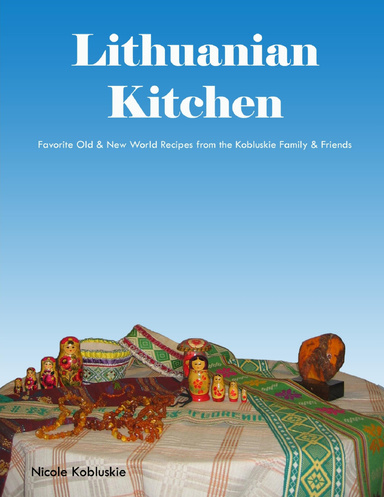 Lithuanian Kitchen - Black & White