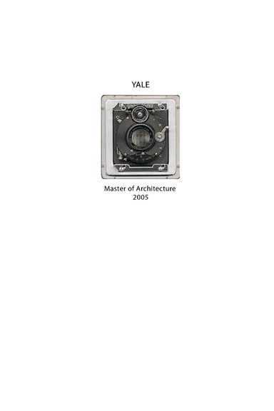Yale Masters of Architecture 2005