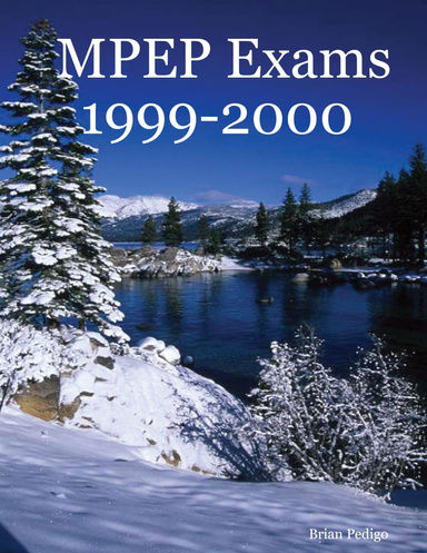MPEP Exams 1999-2000