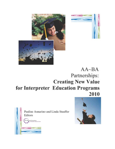 AA~BA Partnerships: Creating New Value for Interpreter Education Programs