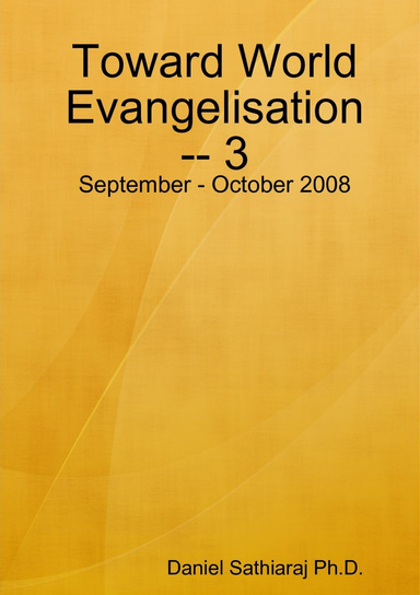 Toward World Evangelisation -- 3