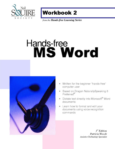 Workbook 2 - Hands-free Word (Download ONLY)