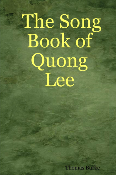 The Song Book of Quong Lee