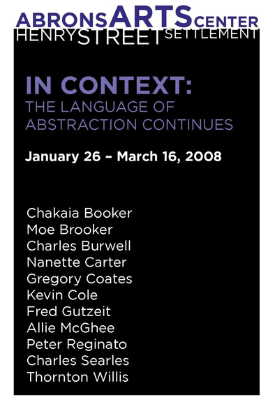 In Context: The Language of Abstraction Continues