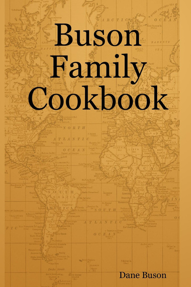 Buson Family Cookbook