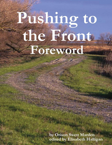 Pushing to the Front - Foreword