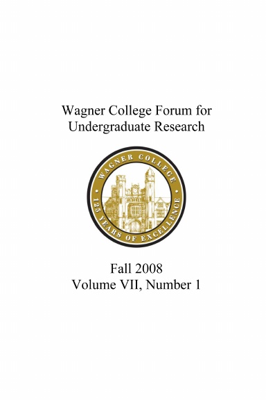 Forum for Undergraduate Research, Vol. 7 No. 1