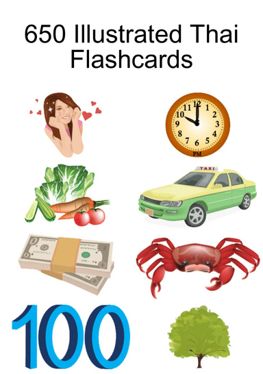 650 Illustrated Thai Flashcards