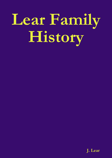 Lear Family History