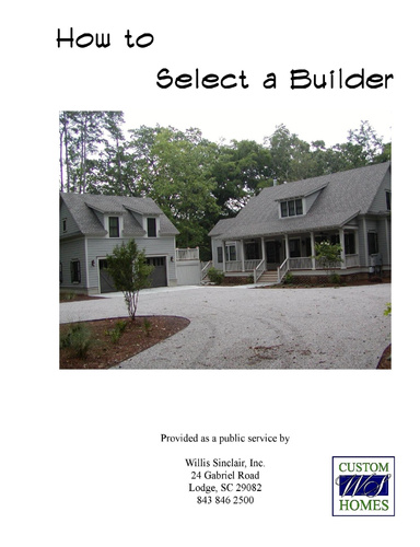 How to Select a Builder