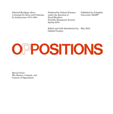 Oppositions