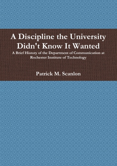 A Discipline the University Didn't Know It Wanted