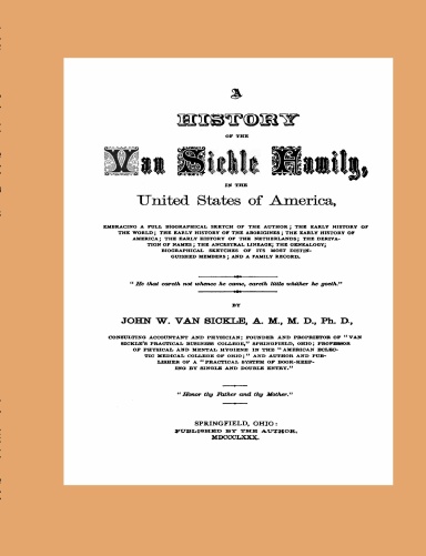 The Van Sickle Family in America