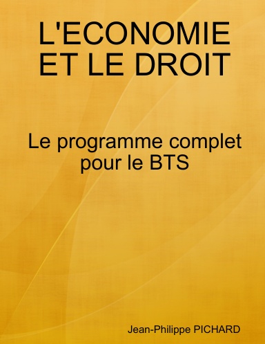 L'ECONOMIE-DROIT