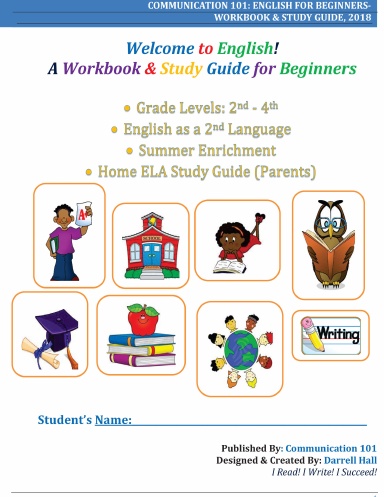 Welcome to English! A Workbook and Study Guide for Beginners