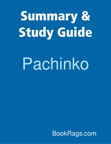 Summary & Study Guide: Pachinko