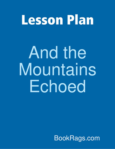 Lesson Plan: And the Mountains Echoed