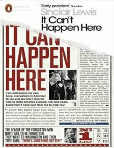 It Can't Happen Here