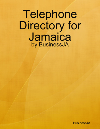 Telephone Directory for Jamaica