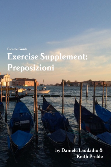 Exercise Supplement: Preposizioni