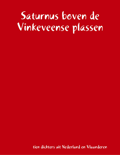Saturnus boven de Vinkeveense plassen