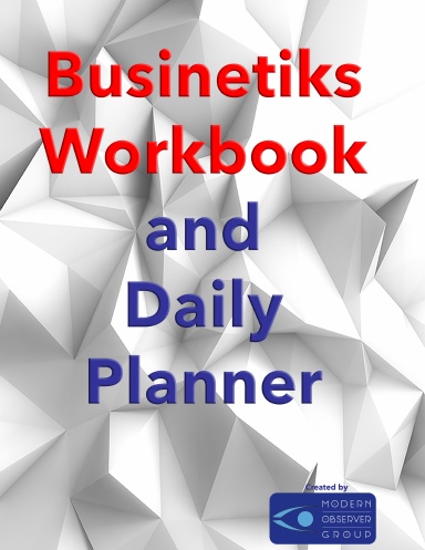Businetiks Planner and Workbook