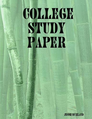 College Study Paper