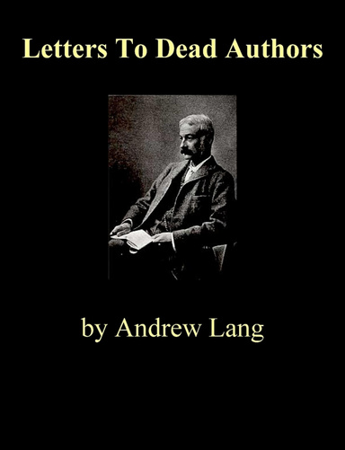 Letters To Dead Authors
