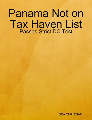 Panama Not on Tax Haven List: Passes Strict DC Test