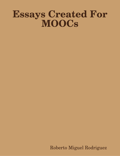 Essays Created For MOOCs