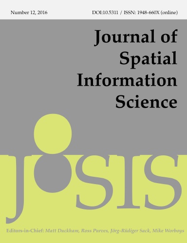 Journal of Spatial Information Science Issue 12