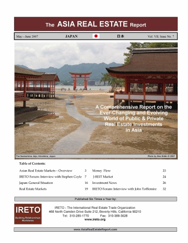 The Asia Real Estate Report - Japan Section  May-June 2007